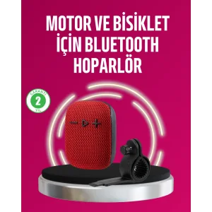 Taşınabilir Bluetooth Hoparlör Suya Dayanıklı Kumaş Kaplama