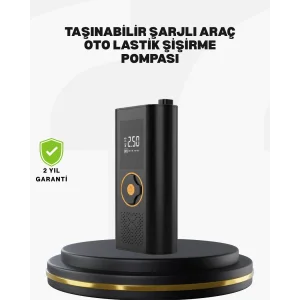 Taşınabilir Dijital Lastik Şişirme Cihazı Güvenli ve Pratik Kullanım