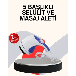 Taşınabilir Elektrikli Masaj Cihazı – Selülit ve Yağ Karşıtı