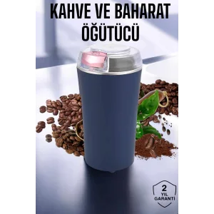 Taşınabilir Kahve & Baharat Öğütücü, Kolay Temizlenebilir ve Uzun Ömürlü Paslanmaz Çelik