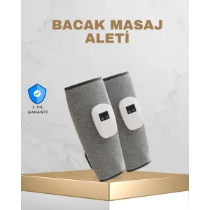 Taşınabilir Şarjlı Baldır Masaj Aleti – 3 Kademeli Isı ve Basınç Ayarı, Titreşim Fonksiyonlu