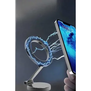 Telefon Tutucu Tüm Arabalara Uyumlu Araç İçi Katlanabilir Manyetik Tasarım