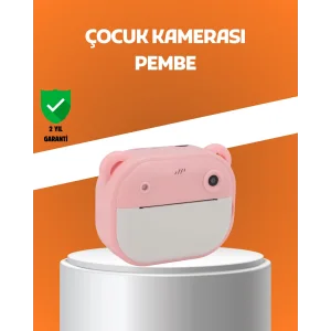 Termal Baskılı HD Şipşak Kamera 24MP Çift Lensli 32GB Hafızalı