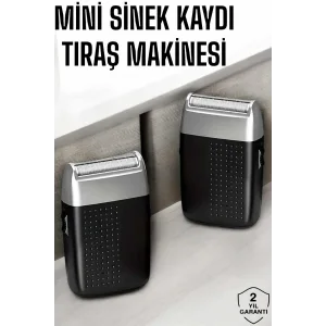 Tıraş Makinesi Mini Sinek Kaydı Şarjlı Taşınabilir Paslanmaz Çelik