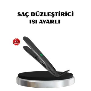 Titanyum Kaplamalı Saç Düzleştirici – Nem Koruma Sensörü