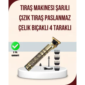 Titreşim Motorlu Erkek Saç ve Sakal Düzeltici