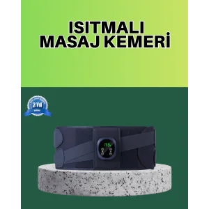 Titreşimli Masajlı Bel Kemeri Sessiz Çalışma 100 cm Bel Uyumlu