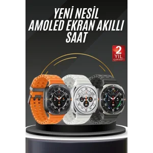 Tüm Telefonlara Uyumlu Akıllı Saat Uyku ve Sağlık Takibi Nabız Ölçer Adım sayar