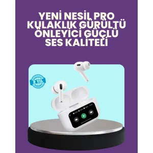 Tüm Telefonlarla Uyumlu ANC Özellikli Dokunmatik Bluetooth Kulaklık