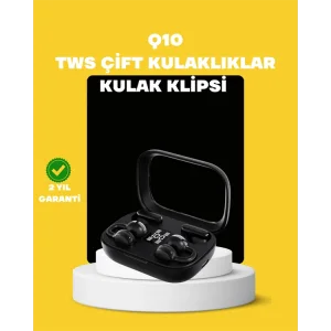 TWS Q10 Kablosuz Kulaklık – Şarj Kutulu, Yüksek Ses Kalitesi, Bluetooth 5.4