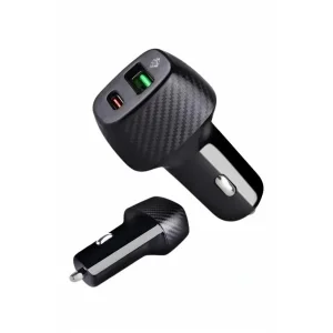 Type-C Girişli Araba Çakmaklık Şarj Cihazı 38W Oto Çakmaklık