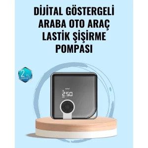 Type-C Şarj Girişli Taşınabilir Elektrikli Hava Pompası