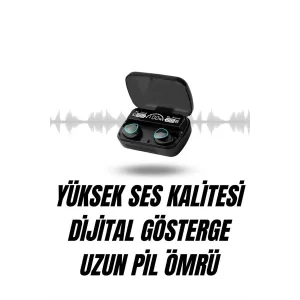 Ucuz Kaliteli Yeni Nesil 7 Kordonlu Akıllı Saat ve Kablosuz Bluetooth Kulaklık ANC Özelliği