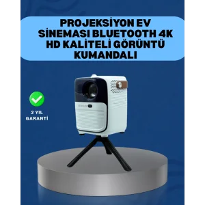 Ultra HD Çözünürlüklü Taşınabilir Projektör – 1920x1080 Piksel Görüntü Kalitesi (Kopya)