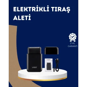 Ultra İnce Elektrikli Tıraş Makinesi | USB Şarjlı ve Su Geçirmez