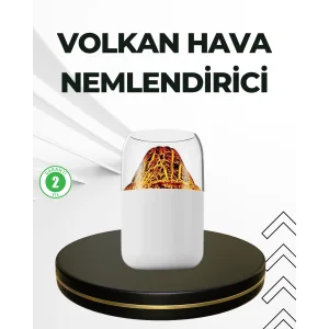 USB Şarjlı Volkanik Tasarımlı Buhar Makinesi