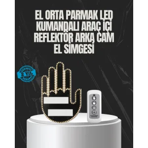 Uzaktan Kumandalı LED El Park Uyarı Cihazı 2025 Model A Kalite