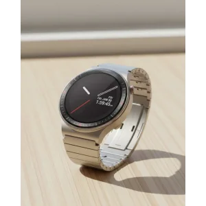 Uzun Pil Ömürlü AMOLED Akıllı Saat Torch Işıklı