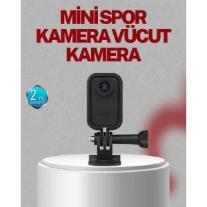 Vlog ve Sosyal Medya Çekimleri İçin Kompakt Taşınabilir Kamera