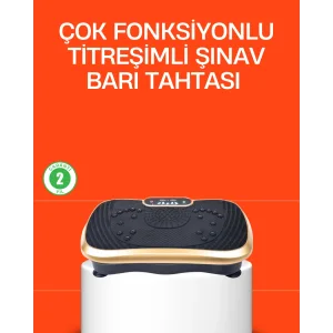 Vücut Şekillendirmeye Yardımcı Titreşimli Spor Platformu