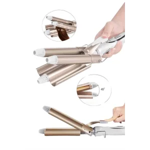 Wag Maşa Yeni Nesil Yüksek Isı Ayarlı Seramik Kaplama Saç Şekillendirici Doğal Bukle