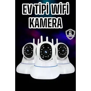 Wifi Kamerası Çift Yönlü Bebek Güvenlik Kamerası Gece Görüşlü