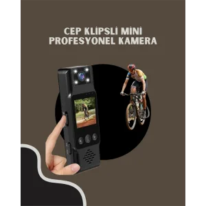 WiFi Özellikli Taşınabilir Kamera – 1.3” TFT Ekran, 3MP Fotoğraf, 128GB Kart Desteği