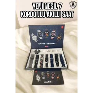 Yeni Nesil Akıllı Saat 2024 Model Uyku ve Sağlık Takibi Bluetooth Bağlantılı