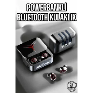 Yeni Nesil Powerbankli Bluetooth Bağlantılı Kablosuz Kulaklık