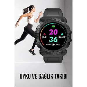 Yeni Nesil Pro Akıllı Saat Sağlık Ve Spor Takibi Yapabilen