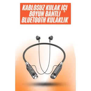 Yeni Nesil Silikonlu Kulak İçi Kablosuz Kesintisiz Bluetooth Kulaklık Kablolu