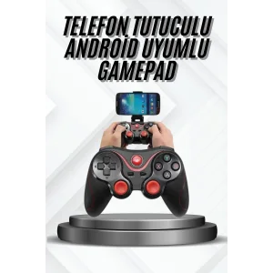 Yeni Nesil X3 Gamepad Android Uyumlu Telefon Tutucu Özellikli Joystick