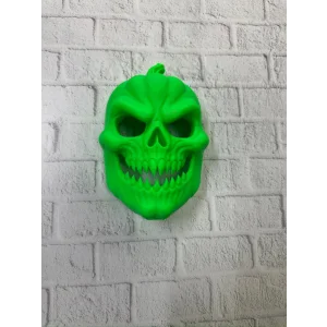 Yeşil Korku Temalı Maske Cadılar Bayramı Dekor