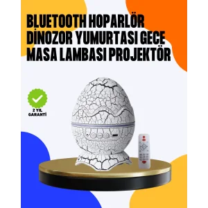 Yüksek Çözünürlüklü LED Galaksi Projektör + 19 Sesli Uyku Makinesi