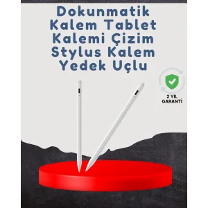 Yüksek Hassasiyetli Eğim Sensörlü Dijital Kalem – USB-C Hızlı Şarjlı