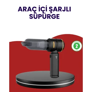 Yüksek Performanslı Araç İçi El Süpürgesi