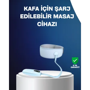 Yumuşak Dokulu Baş Masaj Bandı Günlük Kullanıma Uygun