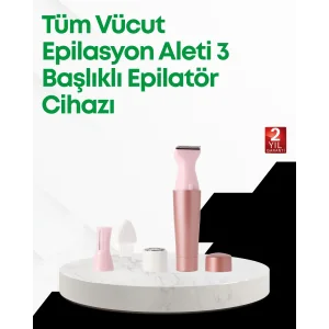 Yüz ve Beden İçin Portatif Tüy Alma Cihazı