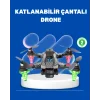 1080P Full HD Katlanabilir Drone Uzun Uçuş Süreli Hafif Tasarım
