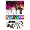 12 Ledli RGB Işıklı Araç Içi Ayak Altı Led Oto Ampul Kumandalı 7 Renk