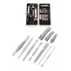 12 Parça Manikür Pedikür Seti Tırnak Bakımı Nasır Temizleme El Ayak Bakımı