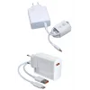 120 Watt Turbo Hızlı Şarj Aleti Seti Hızlı Şarj Adaptörü Beyaz