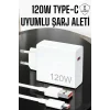 120W Şarj Aleti Type-C Uyumlu Turbo Şarj Aleti