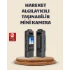 128GB Destekli Hareket Algılamalı Mini Kamera