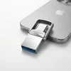 2si 1 Arada USB 3.2 Type-C Ve USB 64GB Metal Flash Disk