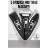 3 Başlıklı Profesyonel Tıraş Makinesi