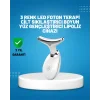 3 Modlu Boyun ve Yüz Bakım Cihazı – EMS, Temizleme, Sıcak Masaj ve Renkli Işık Terapi Özellikli