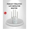 300Mbps WiFi Menzil Genişletici 4 Antenli WPA3 Güvenlikli Priz Tipi Repeater