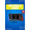 3.5 İnç 500 Klasik Retro Oyun Yüklü Kollu Oyun Konsolu