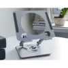 360 Derece Dönebilen Yükseltilmiş Masaüstü Ayarlanabilir Metal Tablet Standı
